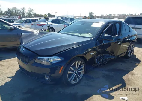 2016 BMW 528I из США, поврежденный, VIN WBA5A5C52GG354897